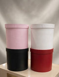 Luxury Round Flower Box & Gift Packaging - Cylinder Hat Box for Bouquets